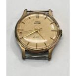 Vintage gents smiths astral wristwatch the watch winds and ticks but no warranty given no strap