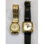 2 vintage Smiths wristwatches includes smiths deluxe both missing winders no warranty given