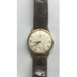 Vintage omega gents wristwatch watch winds and ticks but no warranty given