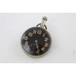 Vintage Gents OCTAVA American Military Issue POCKET WATCH Hand-Wind