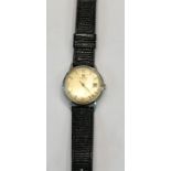 Vintage gents Tissot visodate wristwatch the watch winds and ticks but no warranty given