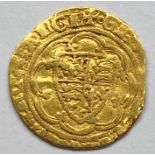 Hammered Edward III third Gold Quarter Noble