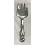 Vintage Stamped George Jensen 925 silver Danish Fish Server (140g)