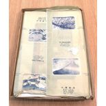 Boxed set of Japanese wood block prints by M.Nakazaw in original packaging