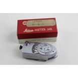 Leica meter Mr light meter hot shoe mounted boxed