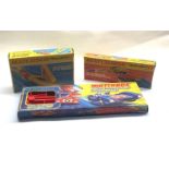 3 boxed matchbox toys