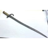 Antique bayonet measures approx 67cm long