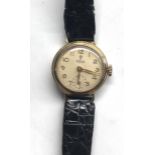 ladies 9ct gold Rolex tudor wristwatch