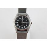 military Quartz pulsar wristwatch