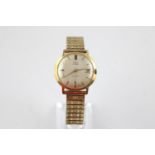 Vintage Gents Gold Tone wristwatch Hand-Wind , w/ 17 Jewel Cal 627 Movement Face - 3.6cm x 4cm Strap