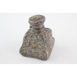 Antique large 1897 London silver ladies perfume bottle