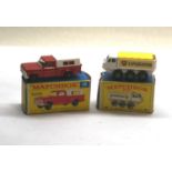 Matchbox Lesney Ford pick up No6 and Alvis Stalwart Lotus No61 Both in excellent condition look