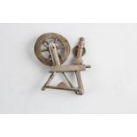 Vintage .925 sterling silver 1973 Ola Gorie spinning wheel brooch