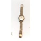 9ct gold gents Cyma wristwatch