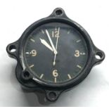 Air ministry Mk 1v WW2 1941 dated Jaeger Le Coultre movement 8 day cockpit clock numbered 106a/322