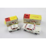 2 Boxed Dinky police cars No 250 and 255 in great un-played with condition boxes missing end flaps