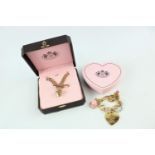 Juicy Couture branded necklace and bracelet in original boxes