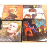 selection of 11 David bowie related records