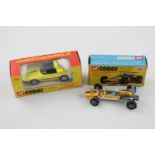 2 Boxed Corgi cars Nos 386 and 159 in great un-played with condition