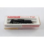 Vintage German Fleischmann 7161 piccolo steam loco & tender N gauge boxed