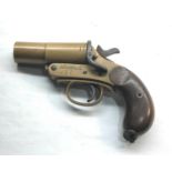 Webley & Scott Ltd London & Birmingham flare Launcher /pistol military markings