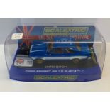 Rare Scalextric boxed limited edition 11/60 Ford Escort Mk1 UK slot car festival 2015