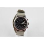 Pulsar chronograph 100m gents wristwatch quartz watch ticking
