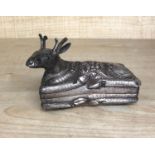 indian silver deer box
