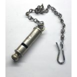 Original W.R.C. West Riding Yorkshire constabulary Police whistle Wm.Dowler & sons