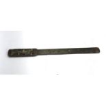 Antique Japanese bronze paper knife