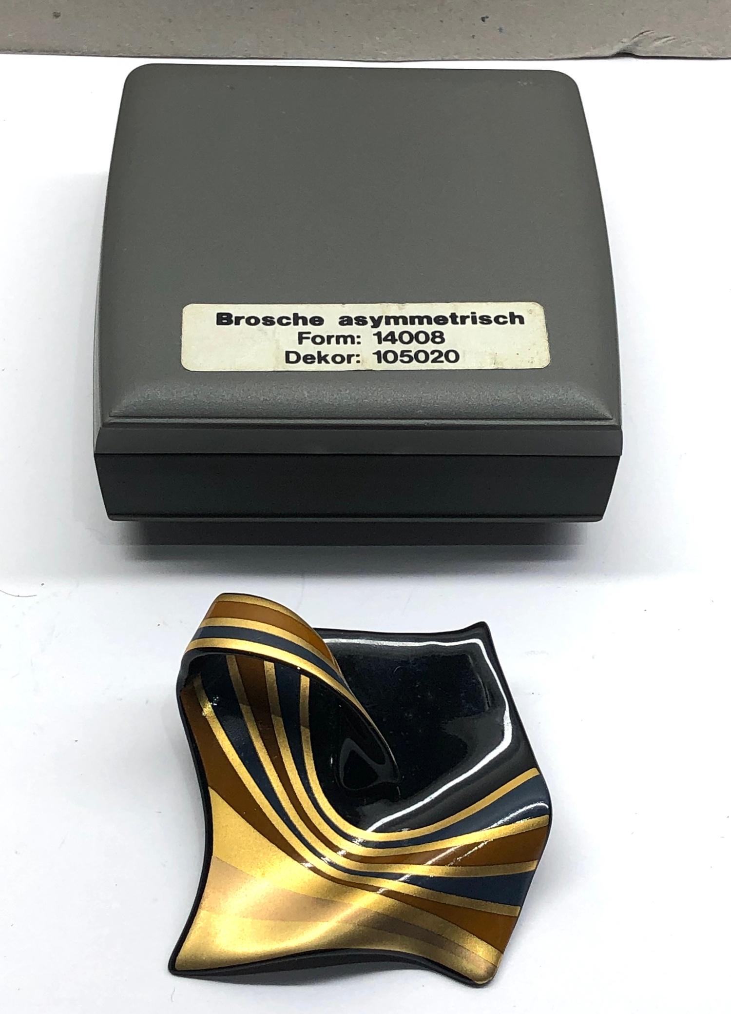 Rosenthal studio - line abstract brooch original box