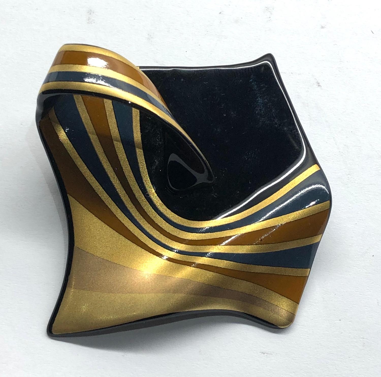 Rosenthal studio - line abstract brooch original box - Image 2 of 4