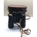 Vintage cased carl Zeiss jena 10x50w binoculars