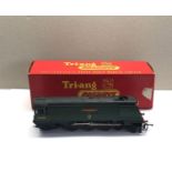 Vintage boxed triang 00 gauge 34051 Winston churchill battle of Britain loco