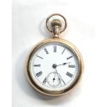 Antique Swiss H Jorgensen pocket watch full plate lever movement finely engraved 17 jewels