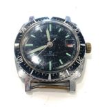 Seawatch Swiss Made Vintage Divers Watch face 23 Jewels Mechanical Hand Wind untested no warranty