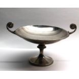 james dixon silver comport measures approx 20.5cm wide height 12cm sheffield silver hallmarks weight