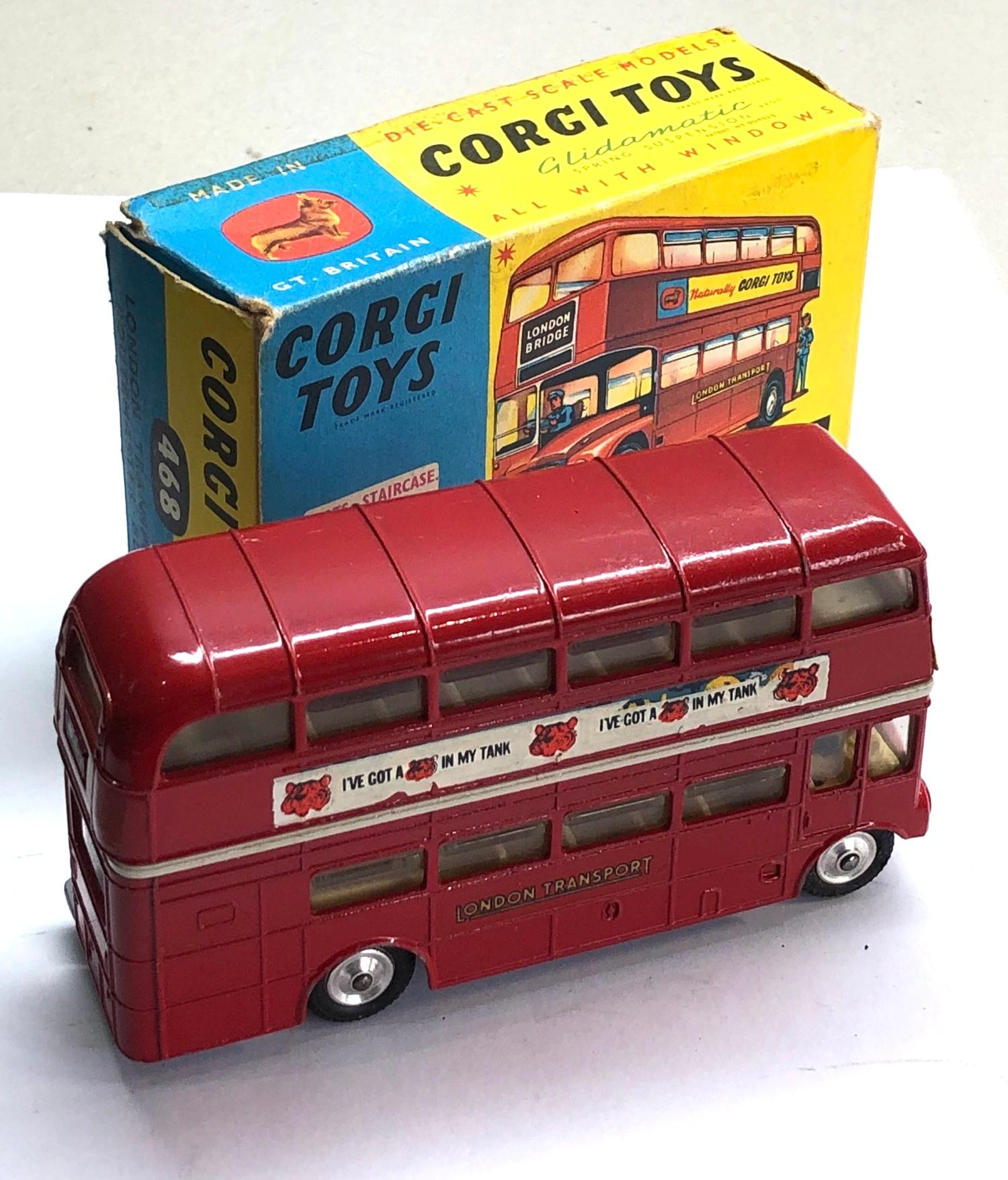 Vintage boxed Corgi 468 London transport routemaster bus - Image 3 of 3