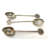 Selection 3 Chinese coffee spoons