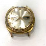 Seiko automatic 21 jewel watch face, ticks but no warranty given