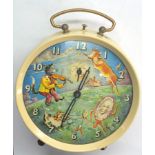 Vintage Automated smith alarm clock nursery rhyme dial