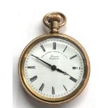 Antique fob pocket watch it is in as found condition this watch is working winds and ticks will tick