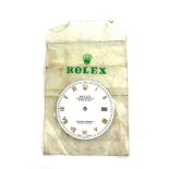 Genuine Rolex Oyster Perpetual datejust dial approximate diameter 3cm