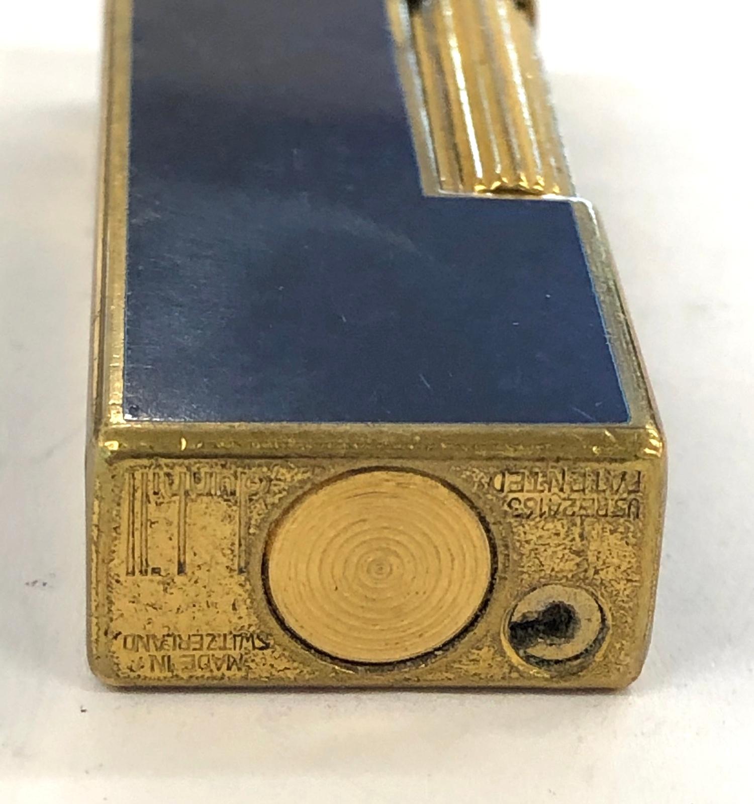 Vintage Dunhill cigarette lighter, in good untested condition as shown in images. - Image 2 of 4