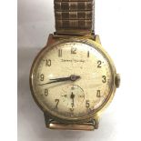 Vintage gents Smiths Astral wristwatch watch ticks but stops so non working order no warranty given