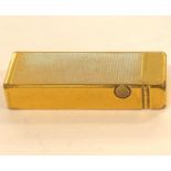 Vintage Dunhill cigarette lighter, in good untested condition as shown in images. Edge ware to