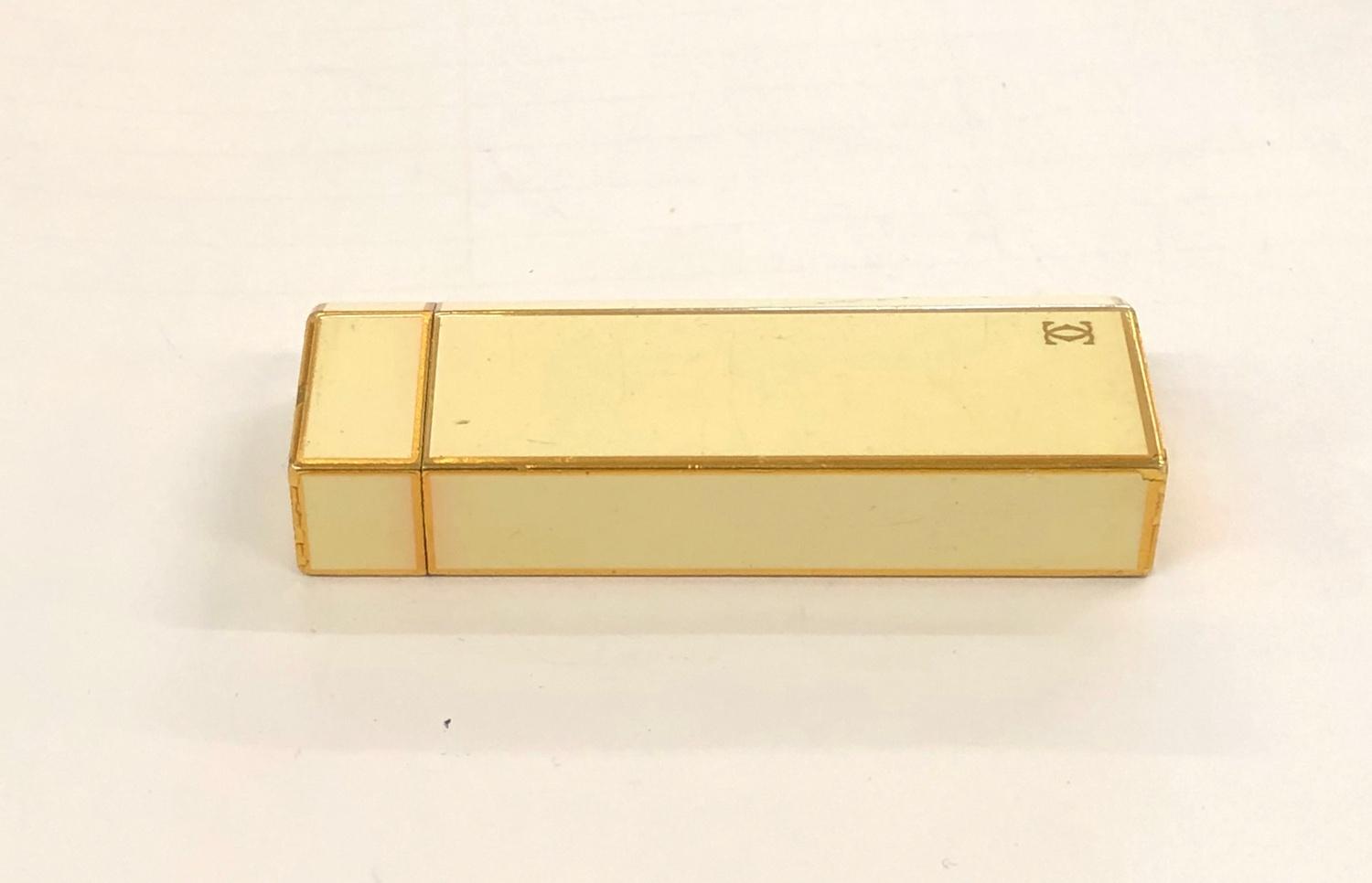 Vintage Cartier cigarette lighter, in good untested condition as shown in images. - Image 4 of 4