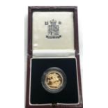 boxed 1997 proof sovereign