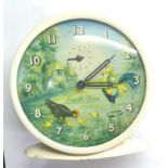 Vintage Automated smith alarm clock farm yard dial