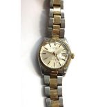 Vintage gents Rolex Oyster perpetual superlative chronometer wristwatch stainless steel and gold a/f